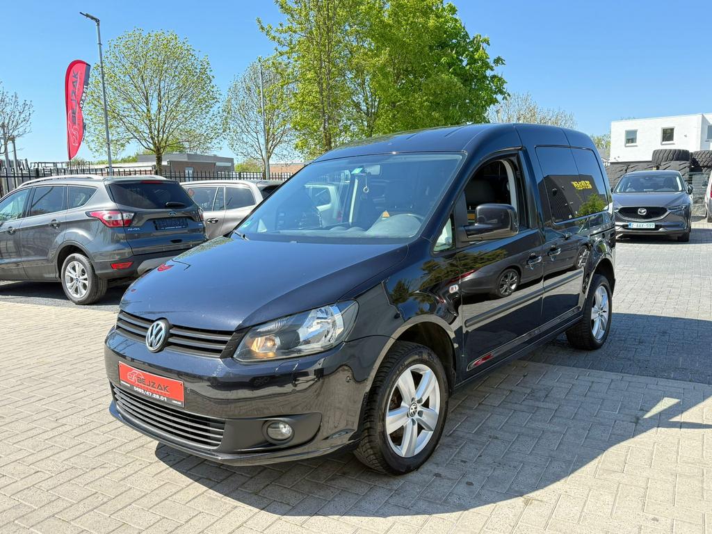 Volkswagen Caddy 1.6 TDI 12/2013 197.000 km met keuring, Auto's, Euro 5, Caddy Combi, Bedrijf, Te koop