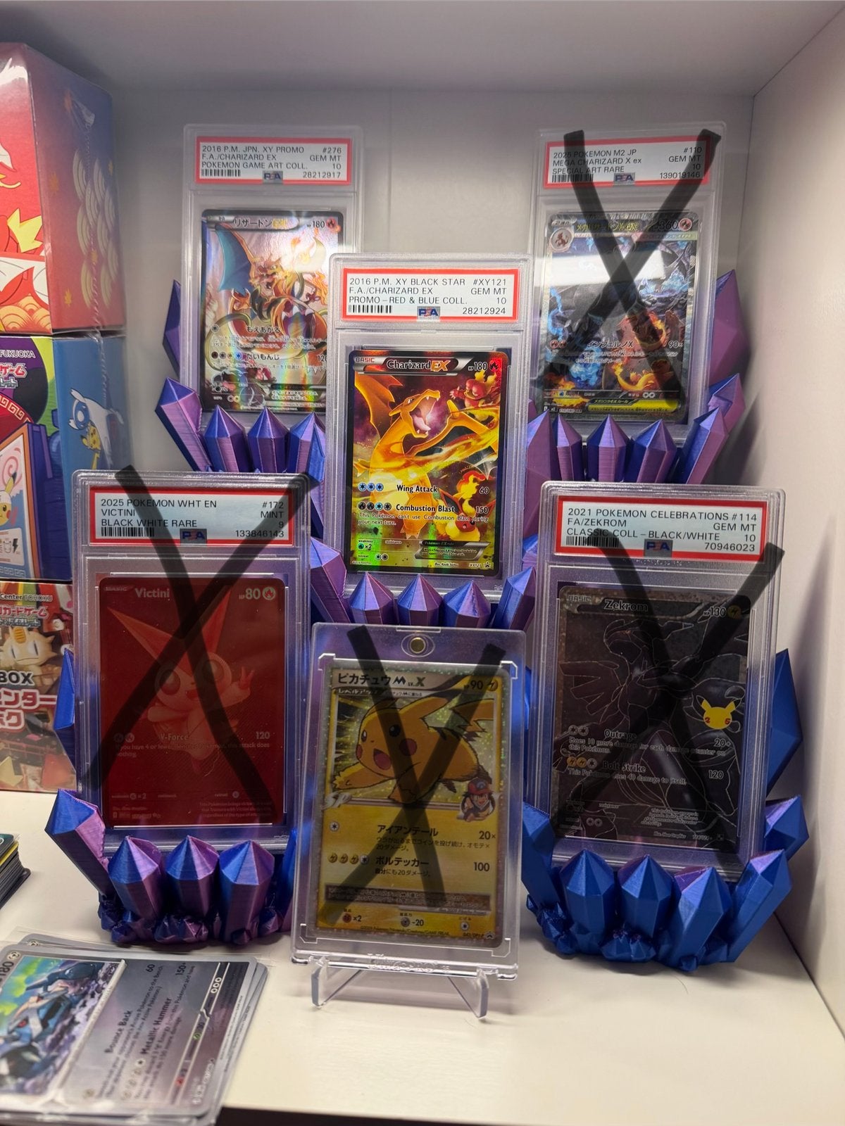 Celebration and generations charizard PSA 10 pokemon, Ophalen of Verzenden, Zo goed als nieuw, Losse kaart, Foil