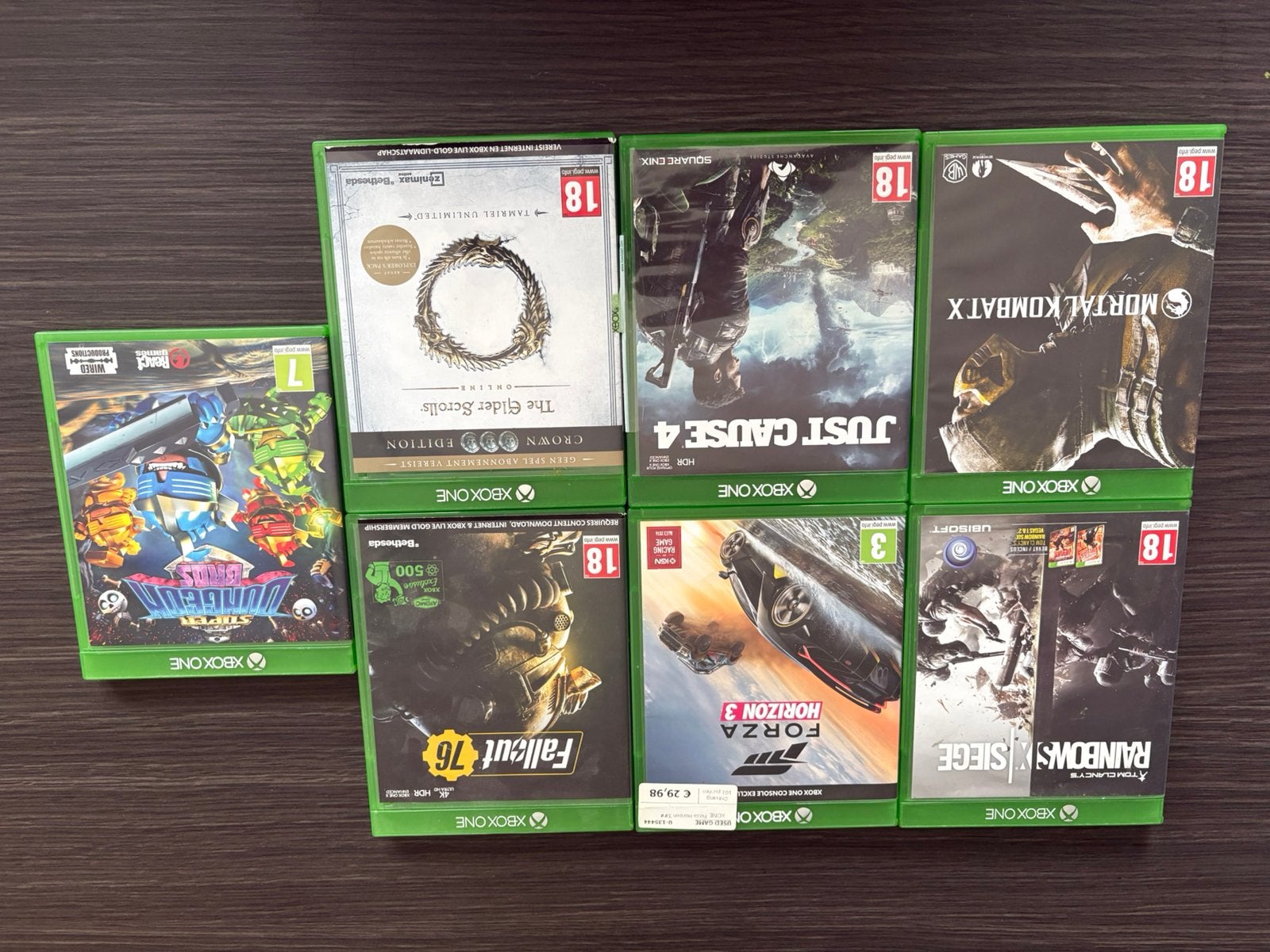 Lot 7 Xbox One Games, Enlèvement, Comme neuf, Online