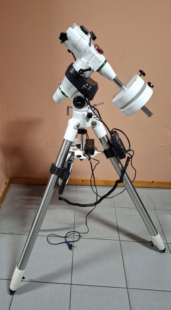 telescoop montering - Skywatcher EQ5 SynScan GoTo, Audio, Tv en Foto, Optische apparatuur | Telescopen, Ophalen, Gebruikt