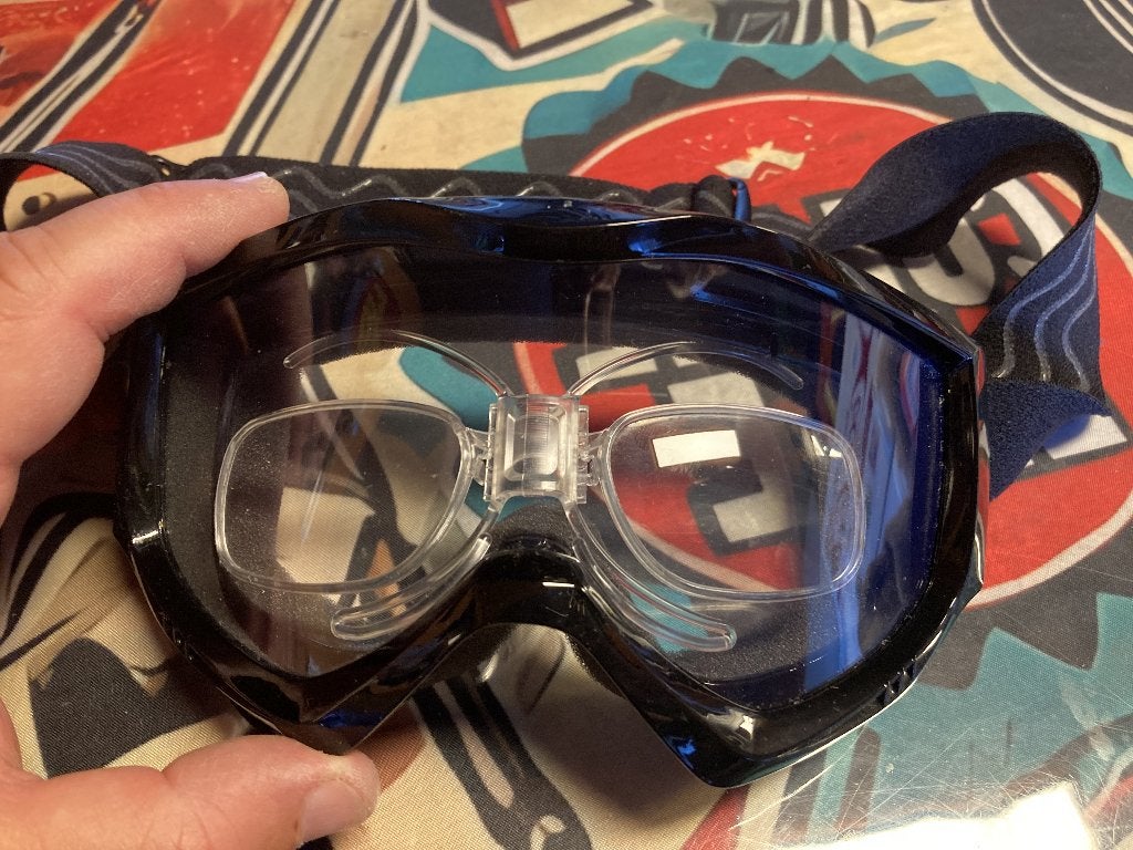 lunette moto avec insert pour la vue, Autres marques, Femmes, Seconde main, Enlèvement ou Envoi