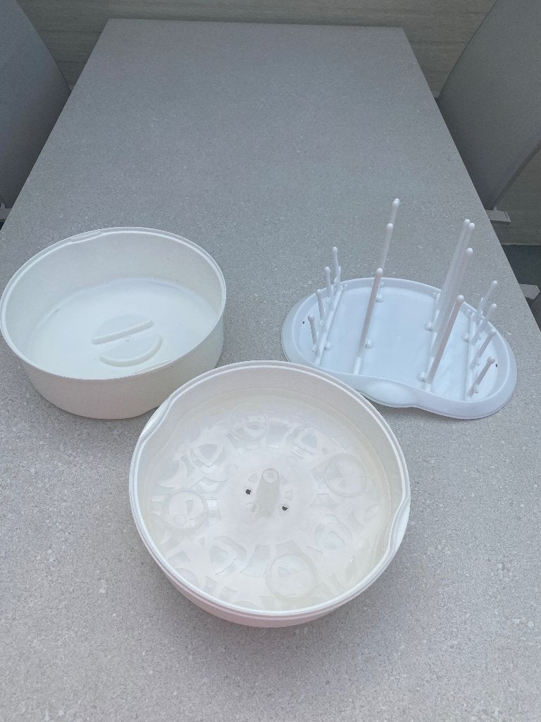 Sterilisator & flessendrookrek, Ophalen, Zo goed als nieuw, Sterilisator