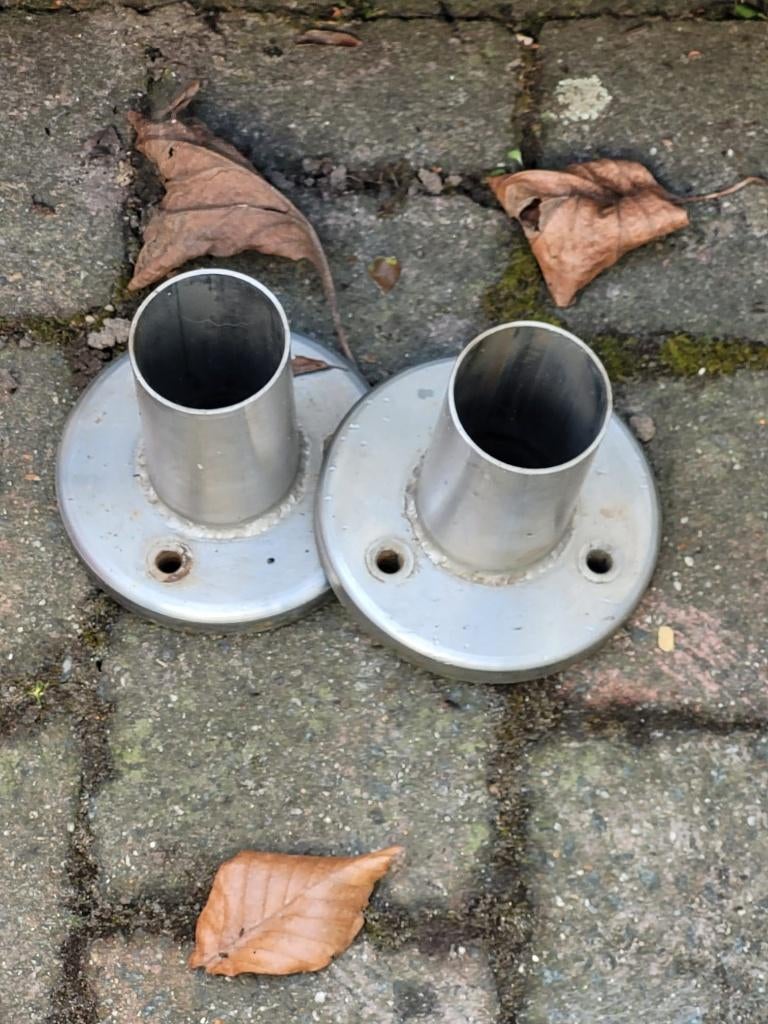 zwembad ladder + opbergkoffer, Tuin en Terras, Ophalen, Gebruikt, Ladder