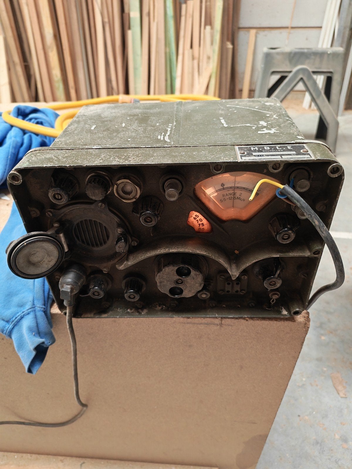 militaire radio MBLE R209 MK II, Autos : Pièces & Accessoires, Enlèvement