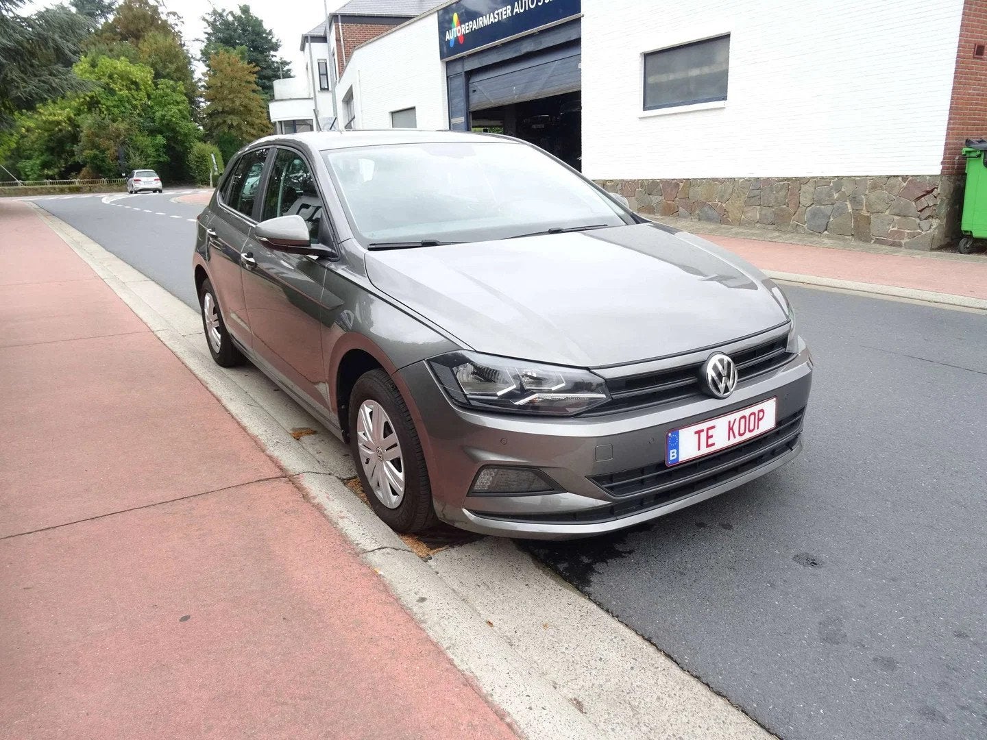 Volkswagen Polo Polo 1.0i Trendline (bj 2019), Auto's, Stof, Gebruikt, 48 kW, Bedrijf