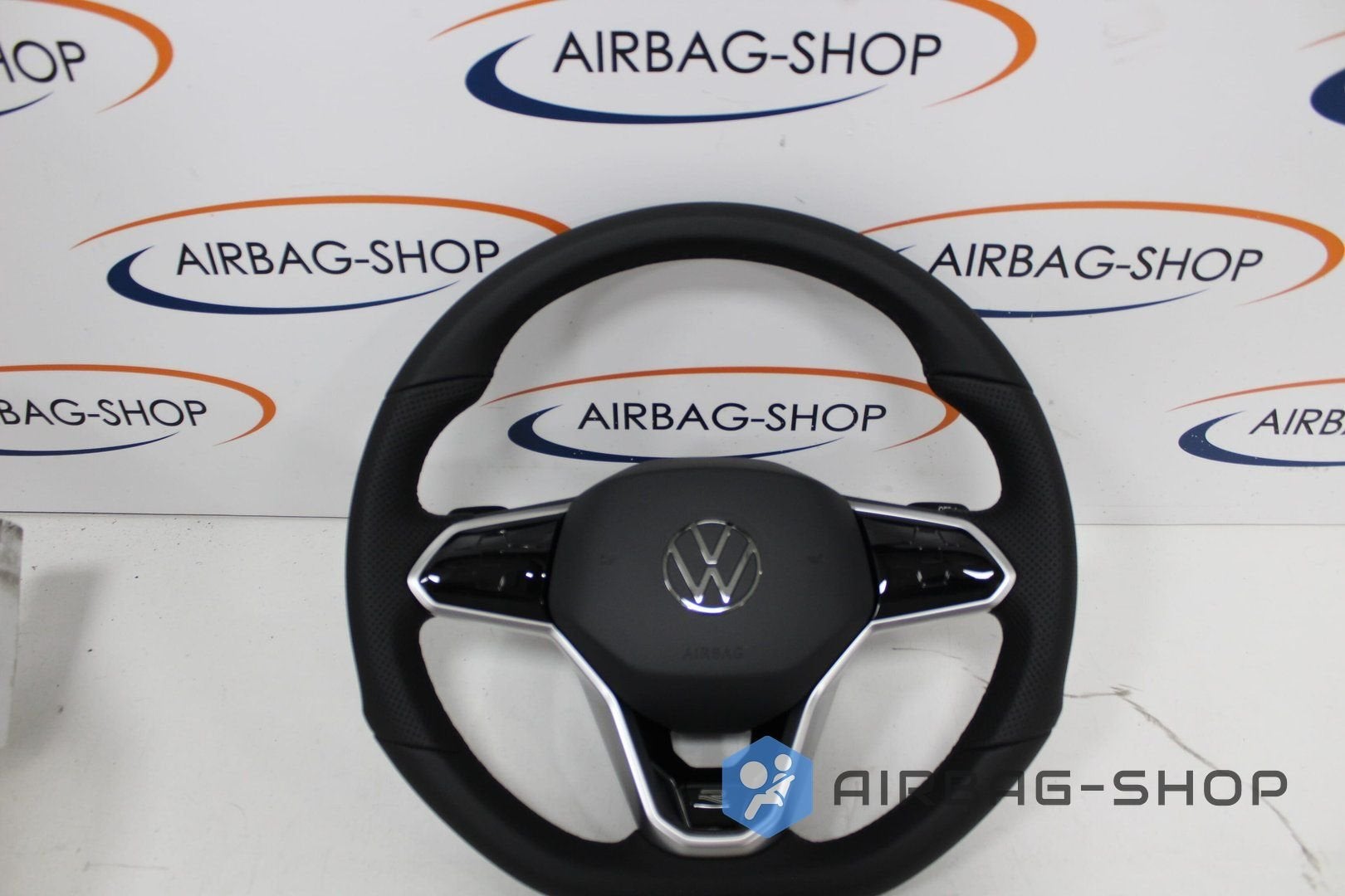 Volkswagen VW Golf 8 R Stuur MF + F1 Touchscreen Knoppen ACC, -, Volkswagen, -, Nieuw