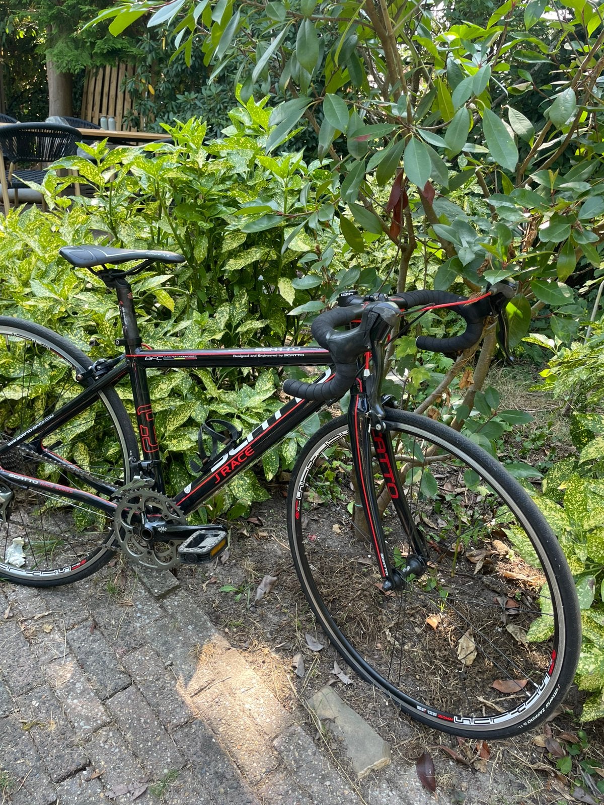 Scatto Race Series racefiets - Shimano Sora/Tiagra, Fietsen en Brommers, 28 inch, Gebruikt, Velgrem, 15 tot 20 versnellingen