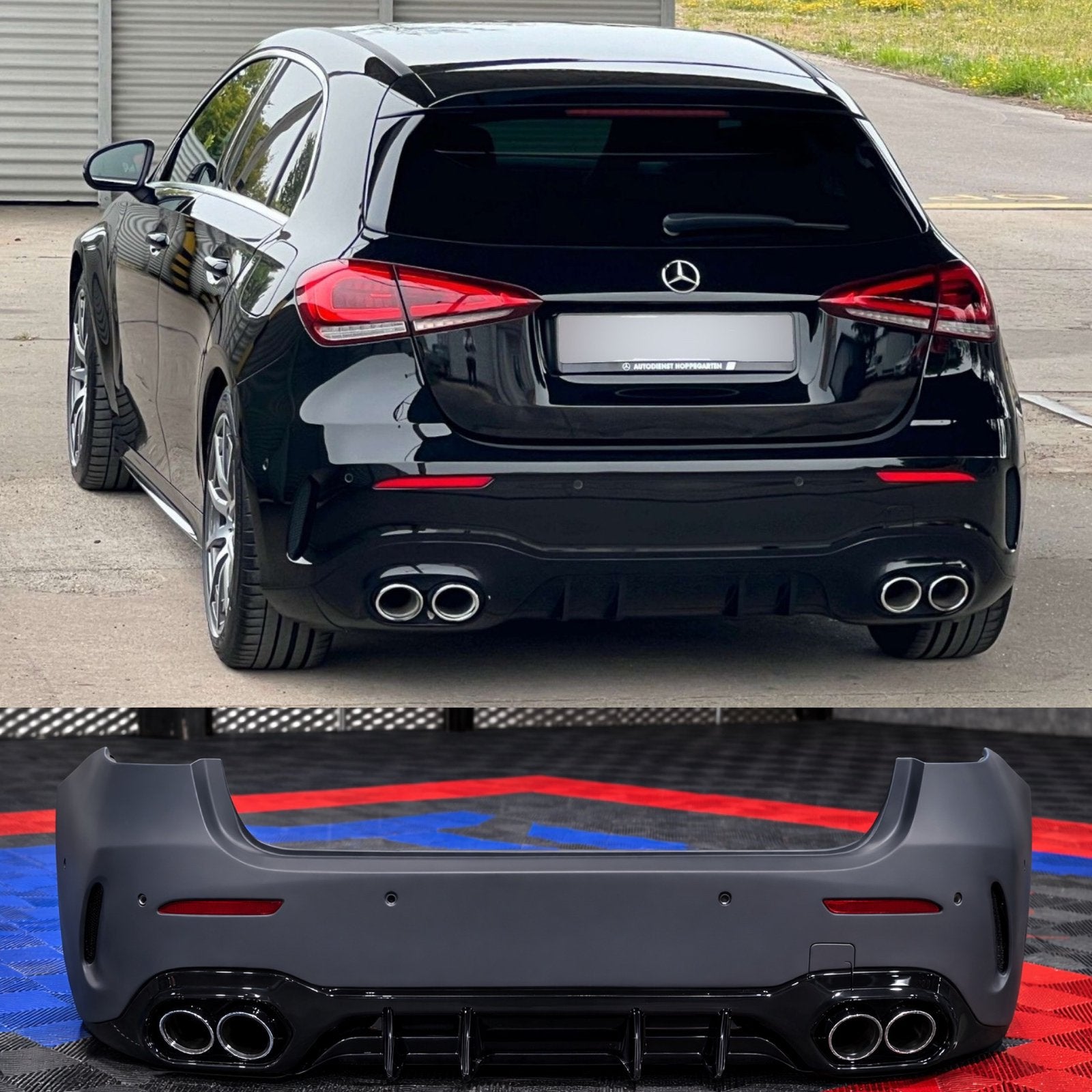 Pare choc Mercedes Classe A w177, Autos : Pièces & Accessoires, Neuf, Arrière, Pare-chocs, Mercedes-Benz