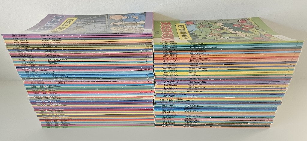 124 strips Kiekeboe, Ophalen of Verzenden