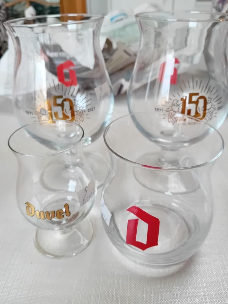 Duvel glazen, Collections, Enlèvement, Duvel
