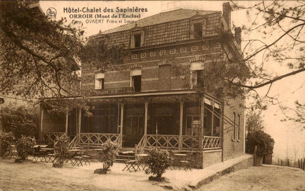 Orroir - Hotel Chalet, Verzamelen, Postkaarten | België, Gelopen, Ophalen of Verzenden