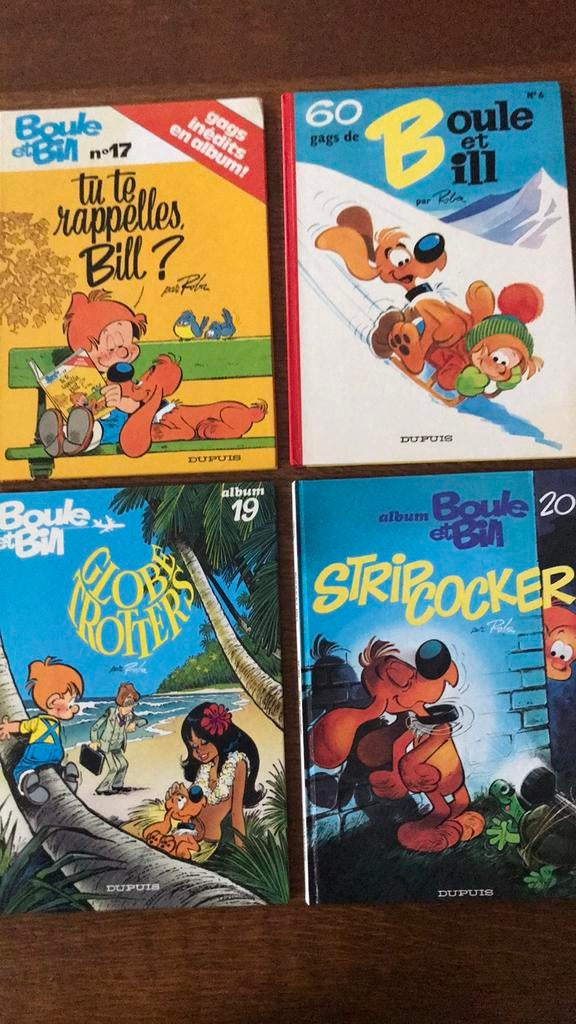 A vendre BD  ALBUMS. * BOULE et BILL *, Utilisé