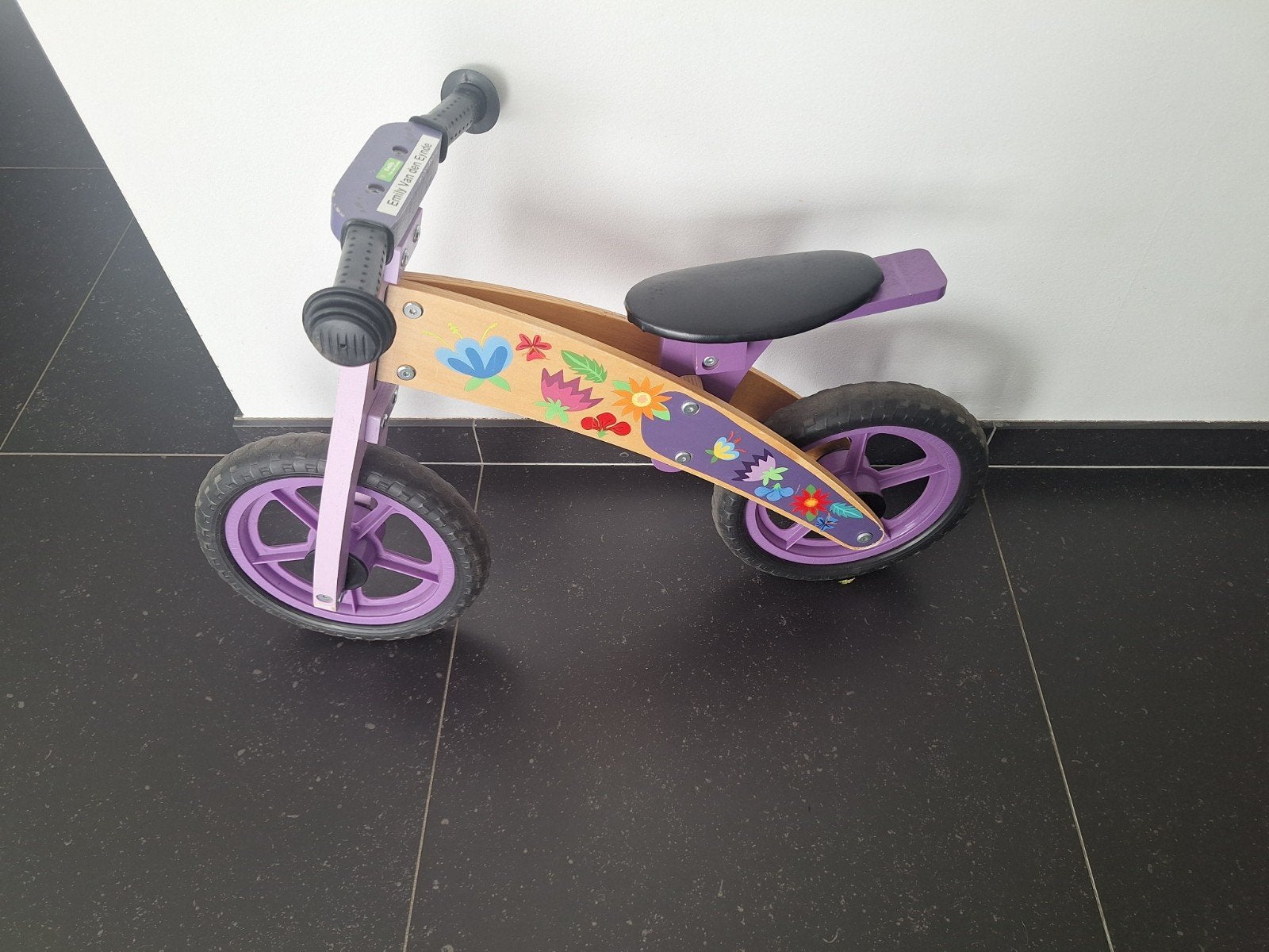Houten loopfiets, Ophalen of Verzenden, Gebruikt, Loopfiets