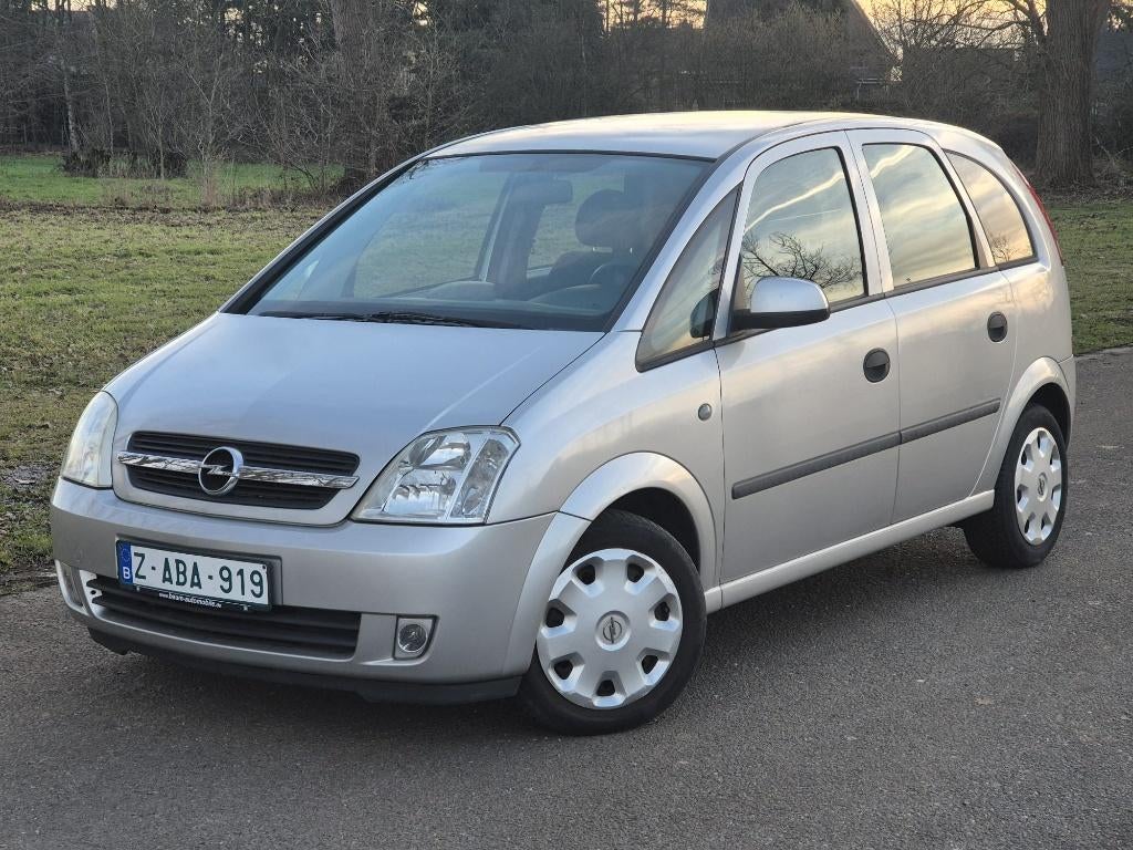 Opel Meriva - 1.6i - 2004 - 157d km - Airco – Garantie, Auto's, Voorwielaandrijving, Bedrijf, Meriva, Euro 4