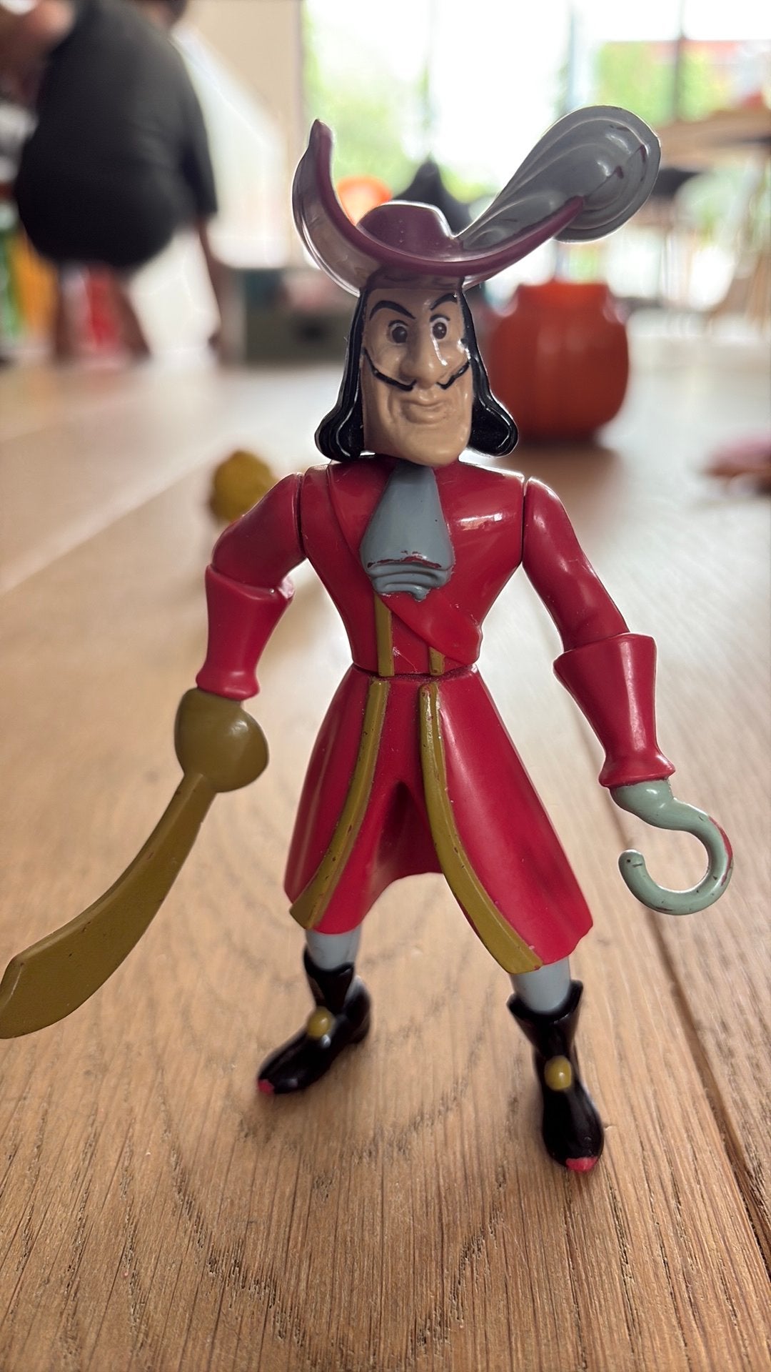 Disney Kapitein Haak-speelfiguur, Ophalen, Gebruikt
