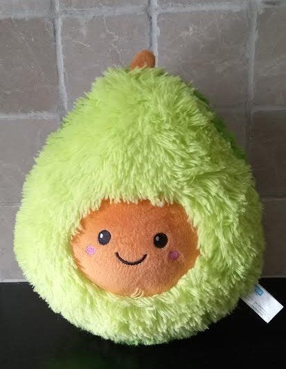 knuffel fruit Avocado 28 cm, Kinderen en Baby's, Speelgoed | Knuffels en Pluche, Ophalen of Verzenden, Zo goed als nieuw