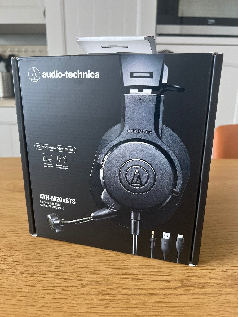 Audio-Technica ATH-M50xSTS StreamSet headset, Informatique & Logiciels, Enlèvement ou Envoi, Casque gamer, Neuf, Over-ear