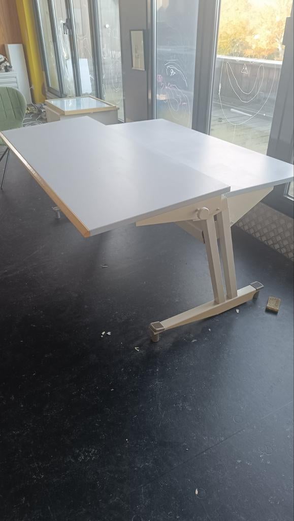 Tekentafel / bureau, Huis en Inrichting, Bureaus, Ophalen, 160 cm, Gebruikt, 120 cm