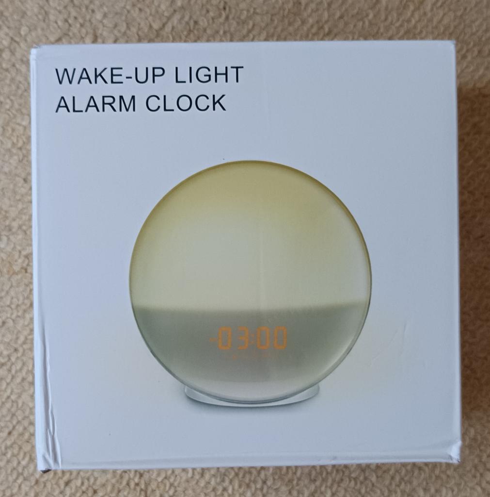 Nieuw: wekker „Halo-Light”, Ophalen of Verzenden