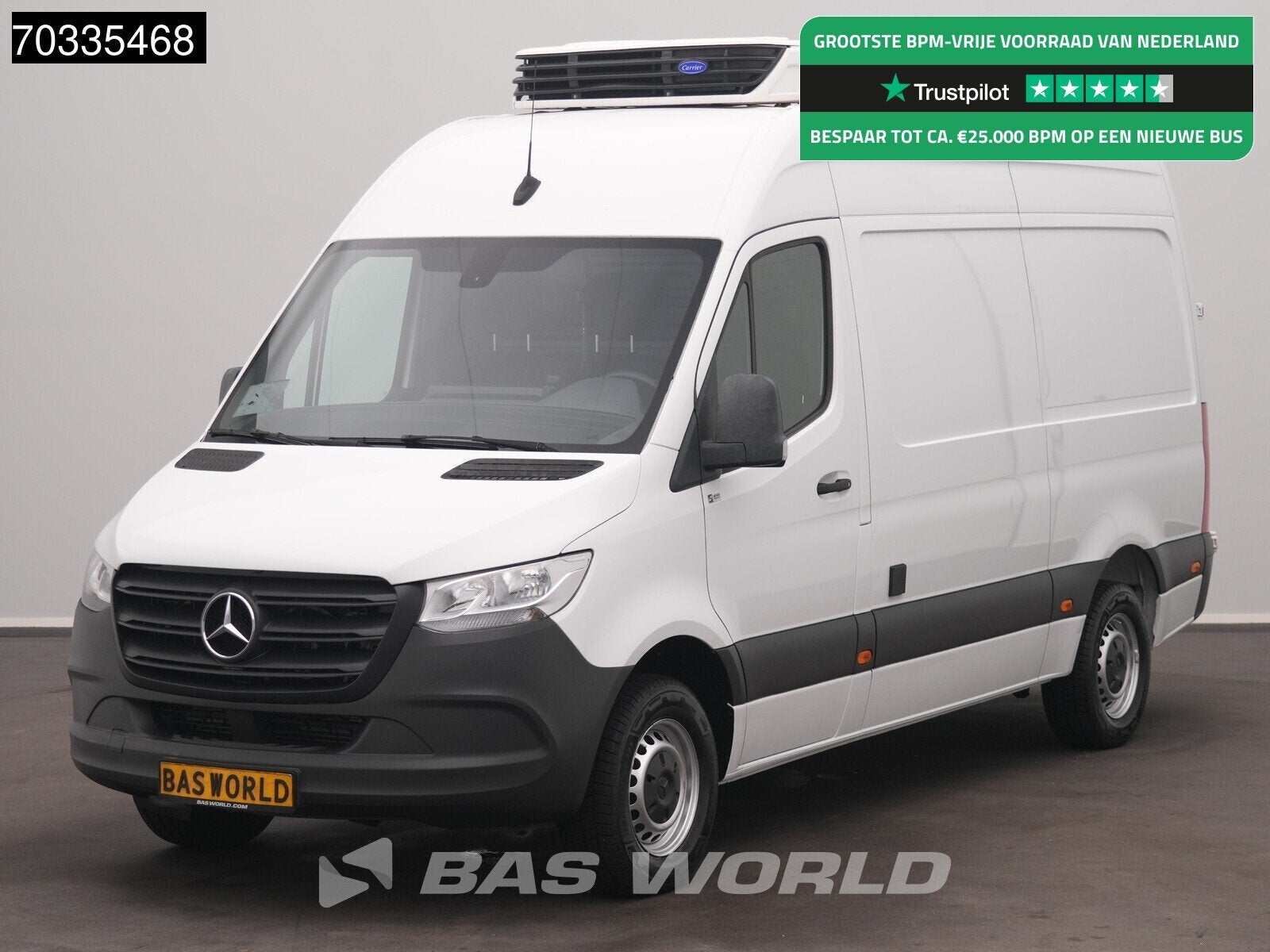 Mercedes Sprinter 316 CDI Automaat Kerstner Koel/Vrieswagen, Auto's, Stof, Gebruikt, Euro 6, 4 cilinders