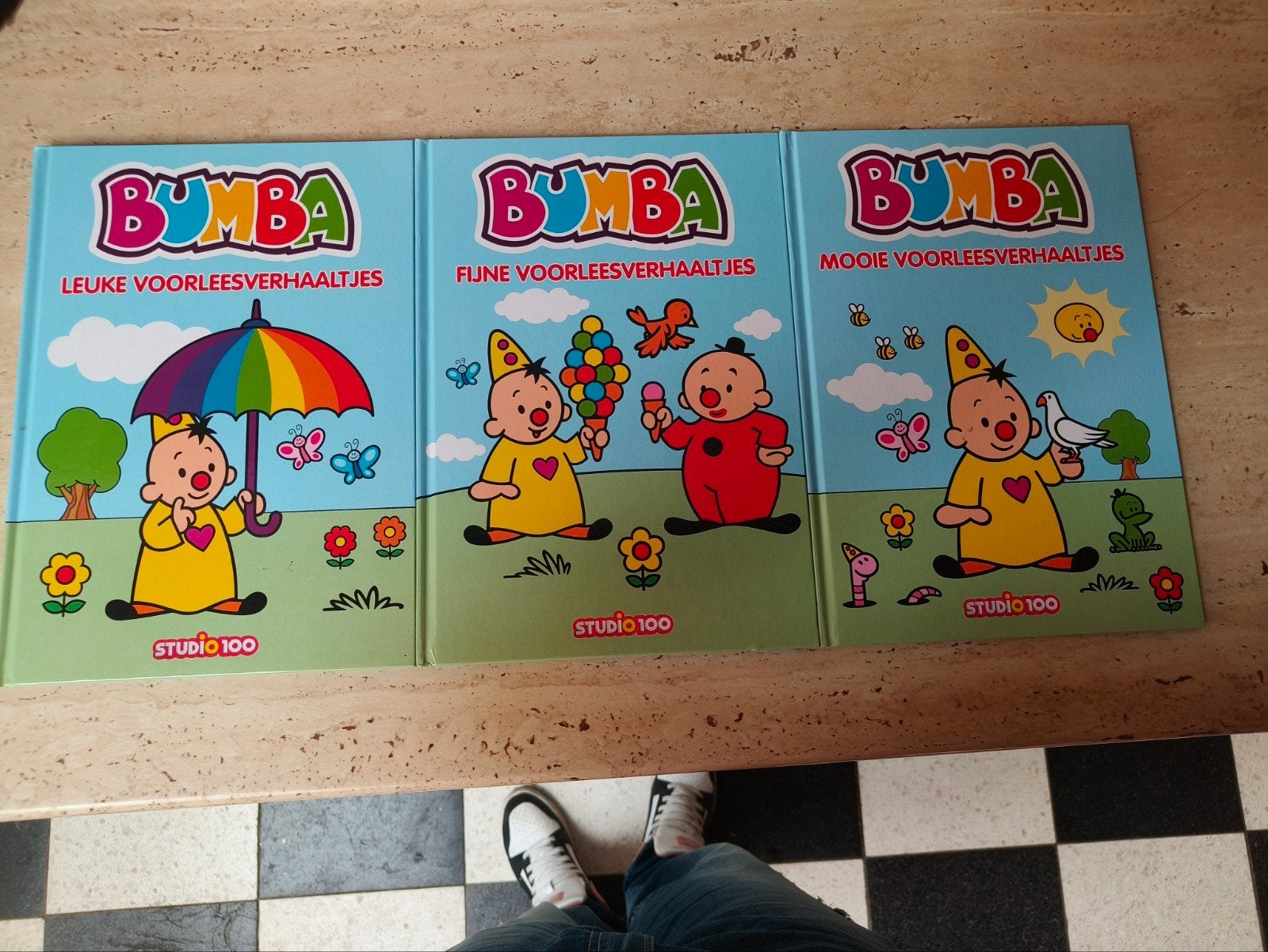 bumba leesboeken, Livres, Enlèvement