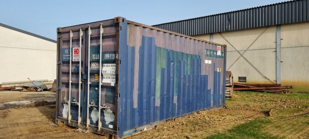 Zeecontainer 20ft waterdicht, Doe-het-zelf en Bouw, Containers, Ophalen