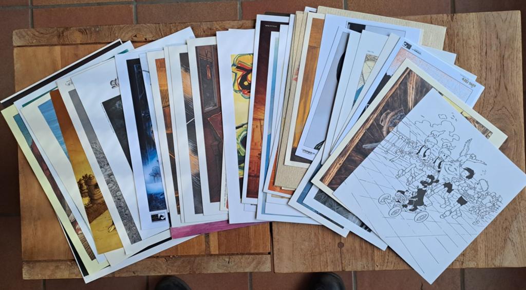 Pakket van 45 diverse ex-libris, Boeken, Ophalen of Verzenden