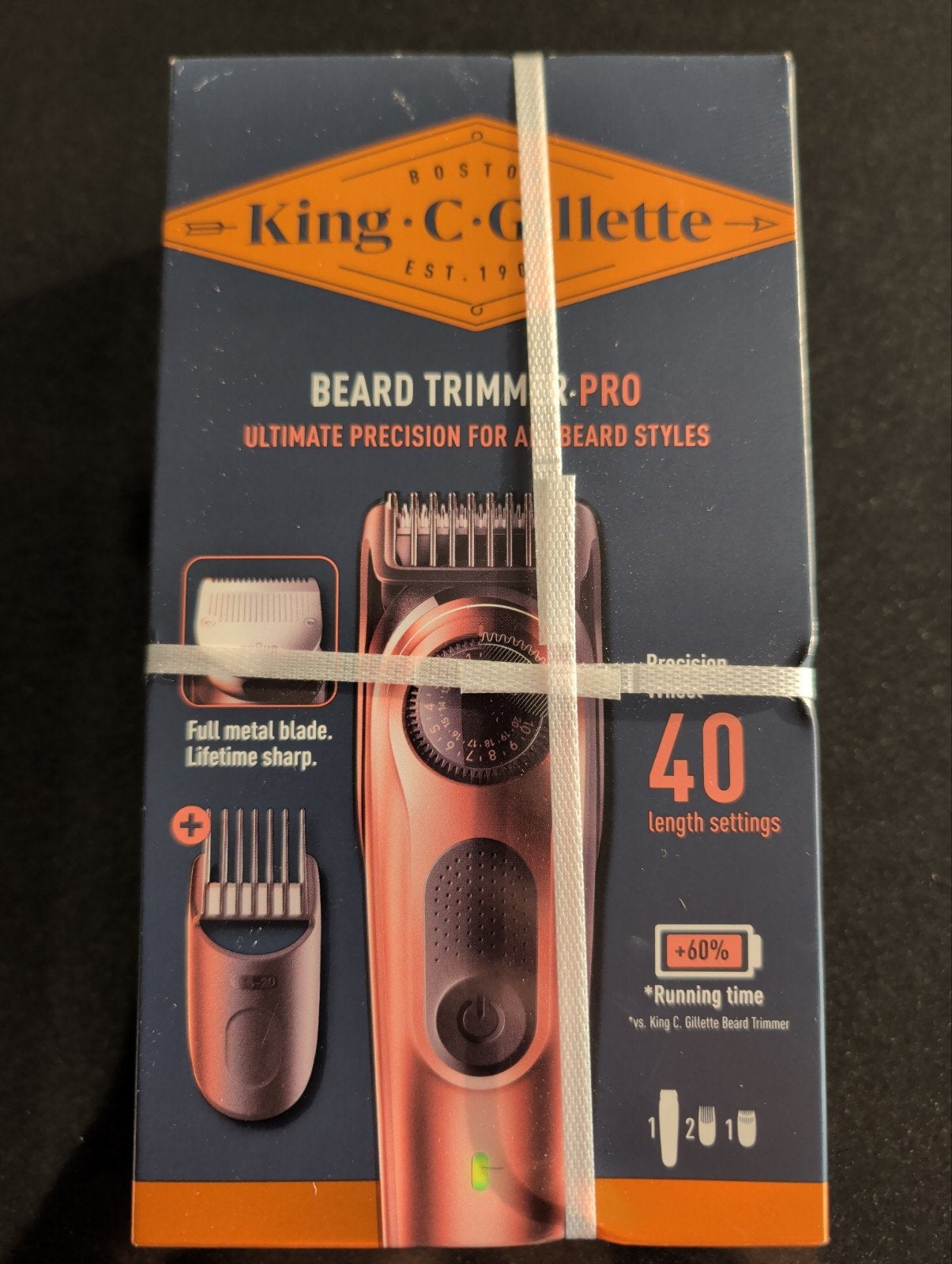 Tondeuse a barbe de précision, Enlèvement