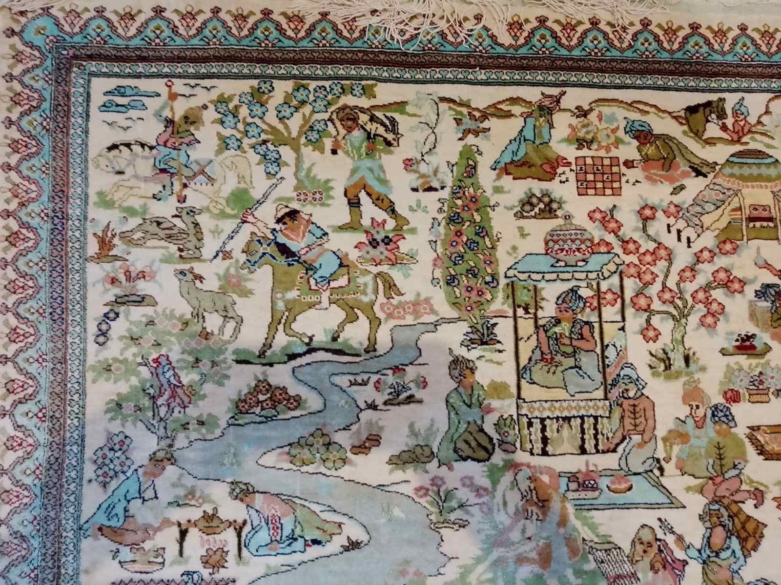 Silk of silj Hereke carpet Turkije.

④ 100%

Description fr, Ophalen of Verzenden