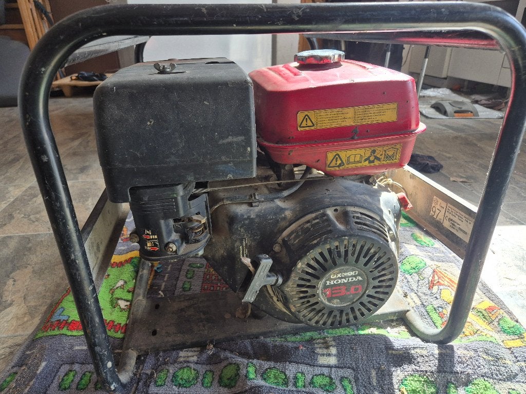 Honda EC6000, Bricolage & Construction, Générateurs, Enlèvement, Utilisé, Essence