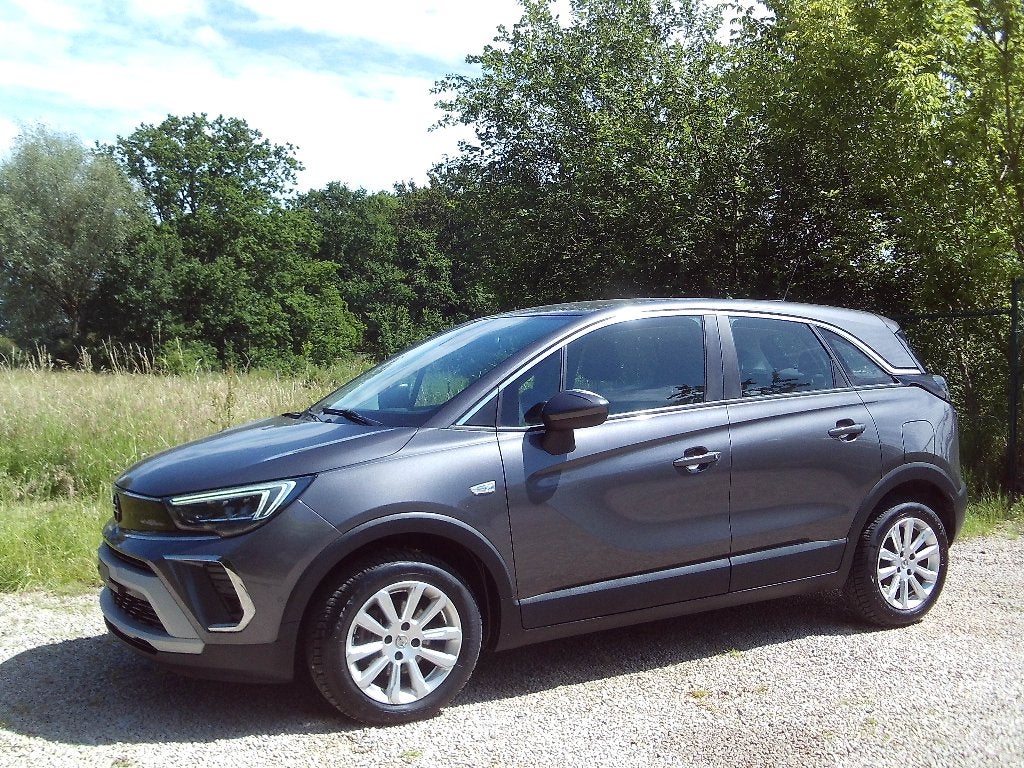 Opel Crossland Benzine 35dkm 110PK Camera LED ALU als NW 21, Autos, Opel, Argent ou Gris, Achat, Euro 6, Entreprise
