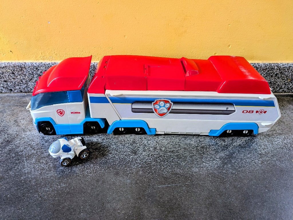 Paw patrol bus met robothond, Ophalen of Verzenden, Gebruikt