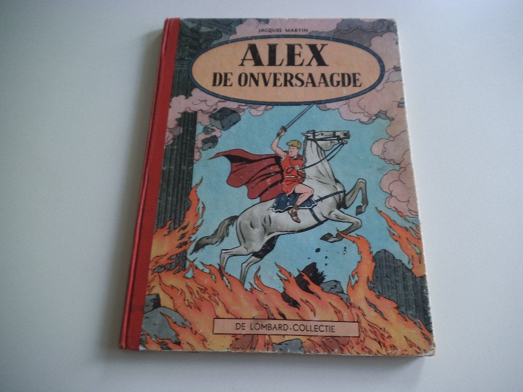 Alex De onversaagde HC 1956 Lombard Collectie, Gelezen, Eén stripboek, Ophalen of Verzenden, Jacques Martin