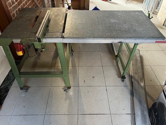 PANEELZAAG - VERLENGTAFEL - ACCESOIRES, Bricolage & Construction, Enlèvement, Utilisé, Autres types, Moins de 30 mm