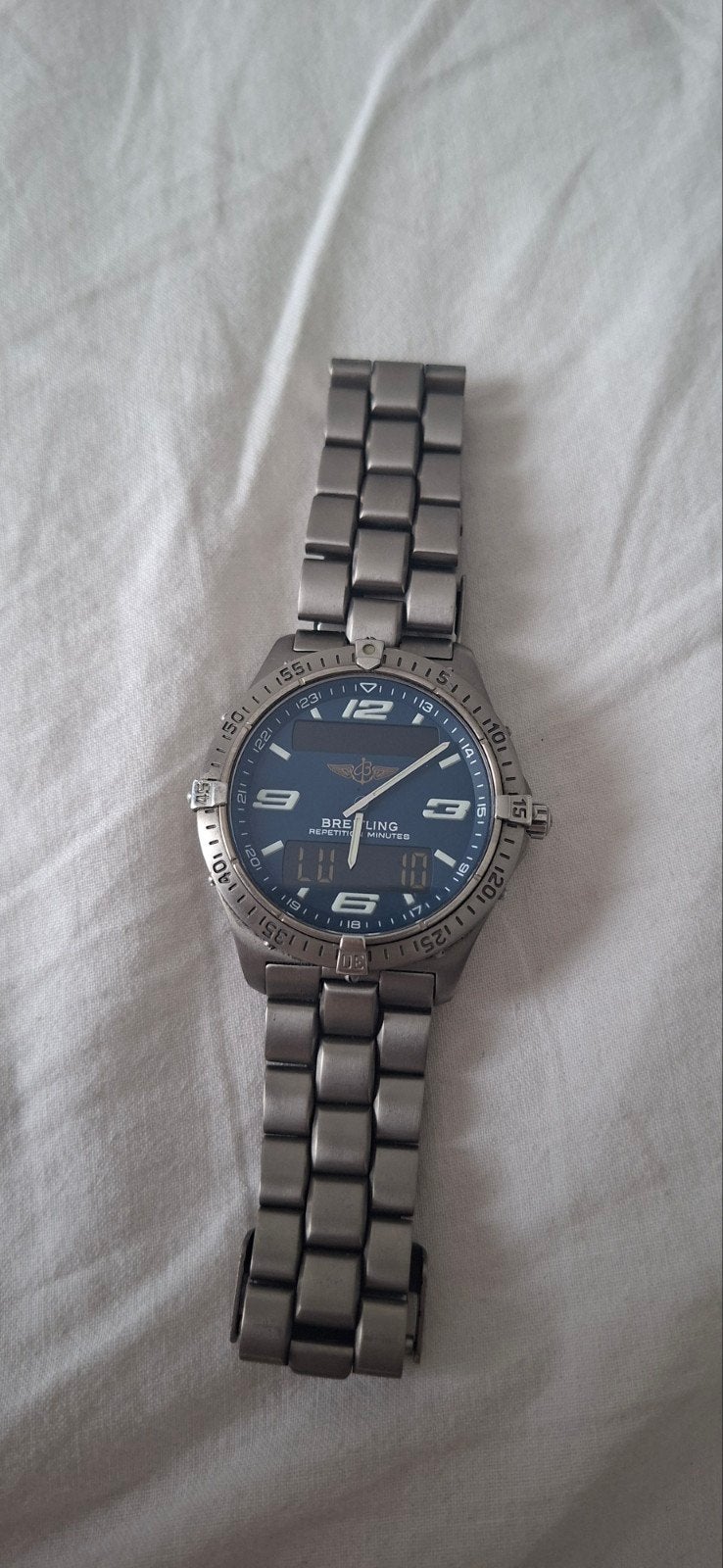 breitling aerospace, Handtassen en Accessoires, Horloges | Antiek, Ophalen, Breitling