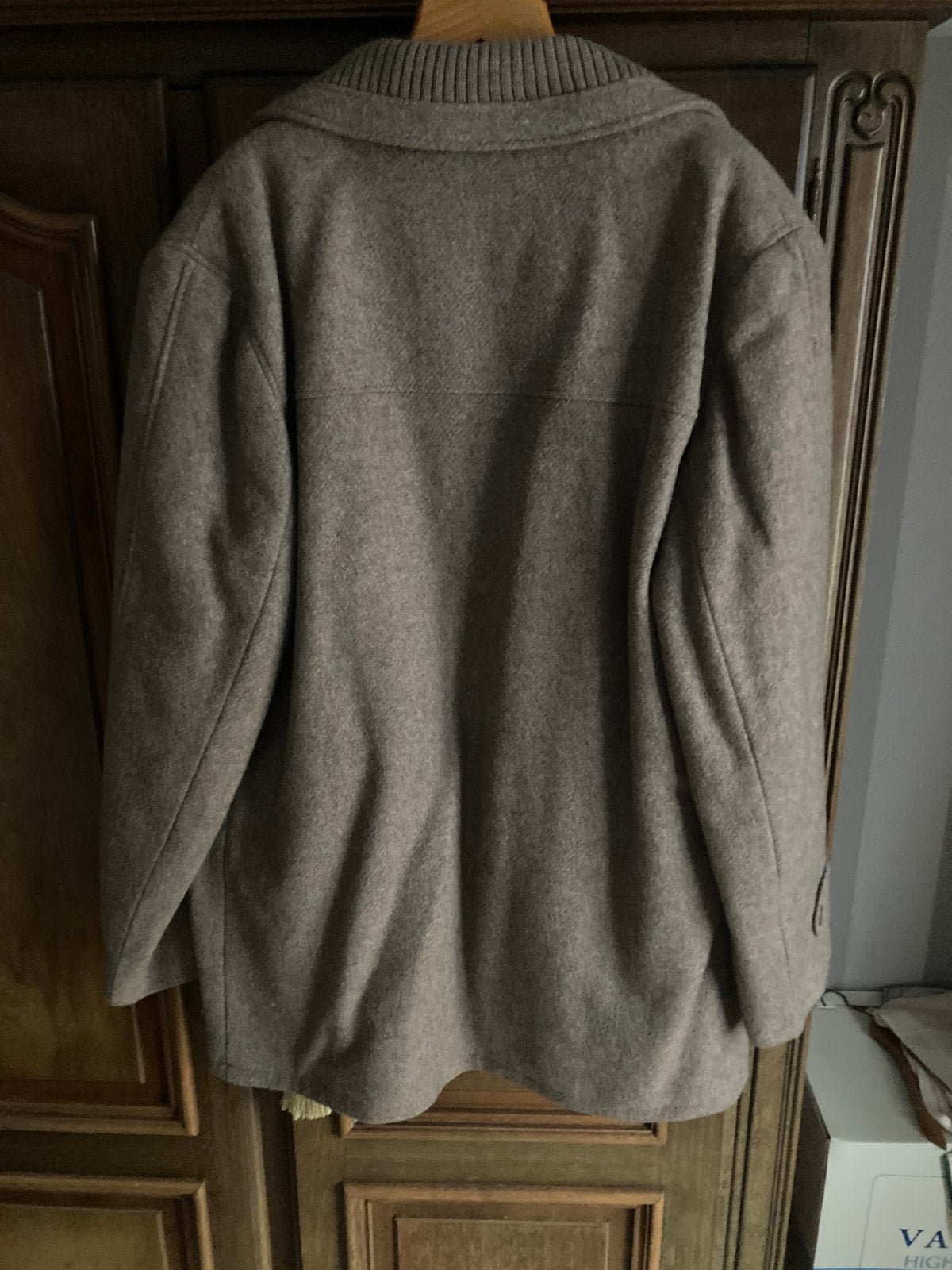 Winterjas heren, Kleding | Heren, Ophalen, Zo goed als nieuw, Maat 56/58 (XL), Beige