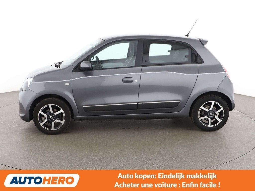 Renault Twingo 1.0 SCe Intens (année de construction 2018), Autos, Argent ou Gris, Euro 6, Boîte manuelle, Noir