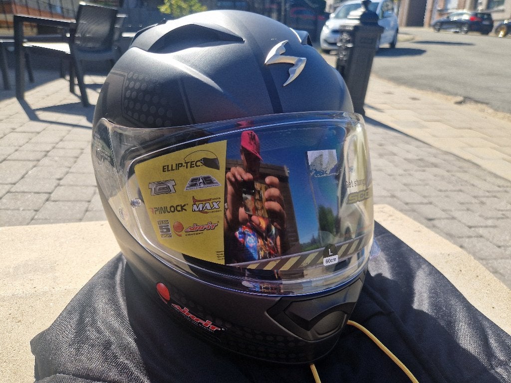 Neuf Casque Moto Scorpion exo 1200 Air taille L, Motos, Autres marques, Casque intégral, Enlèvement, Neuf, sans ticket