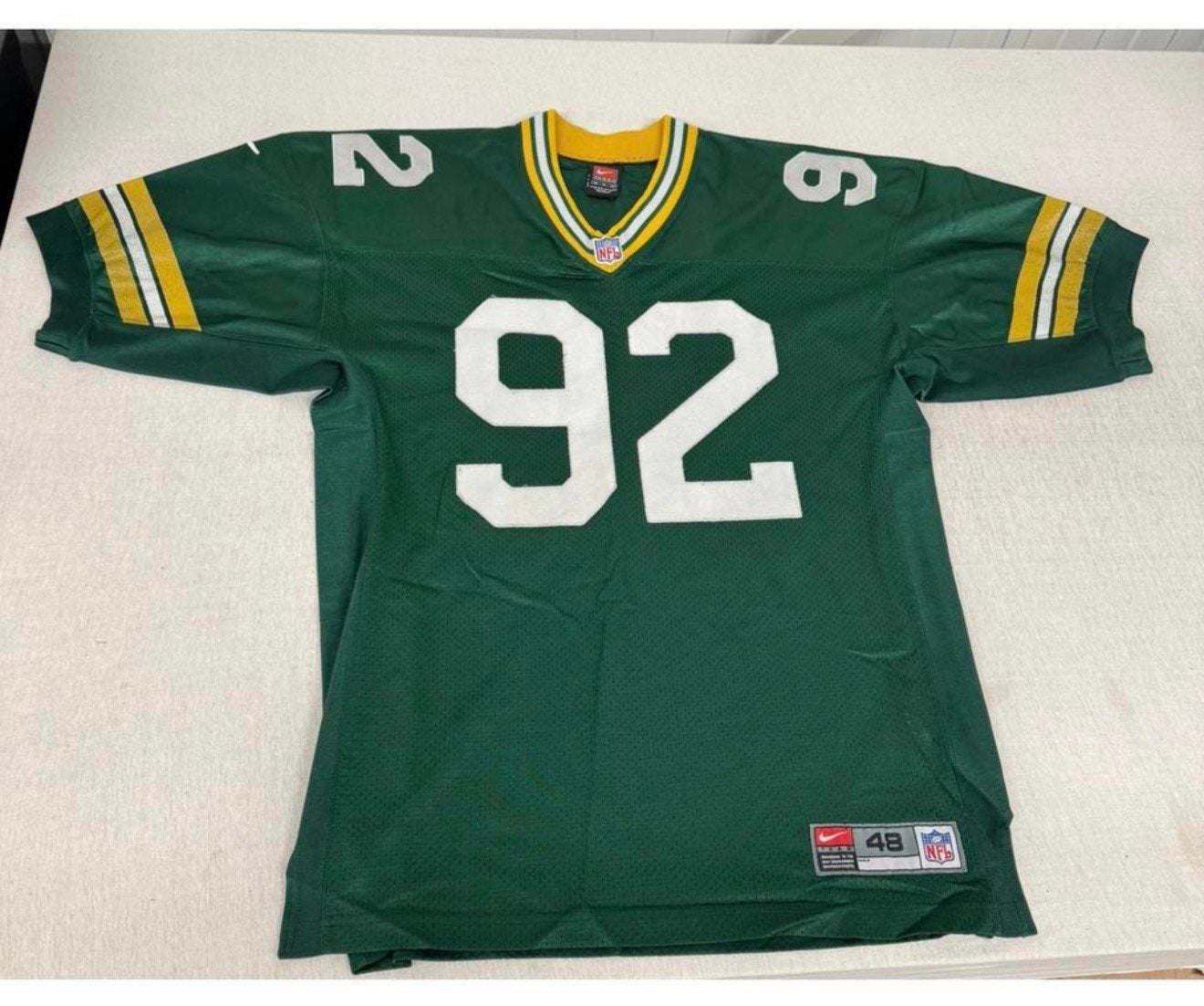 Maillot de Reggie white, maillot Green Bay Packers 52, Enlèvement ou Envoi, Comme neuf, Maillot