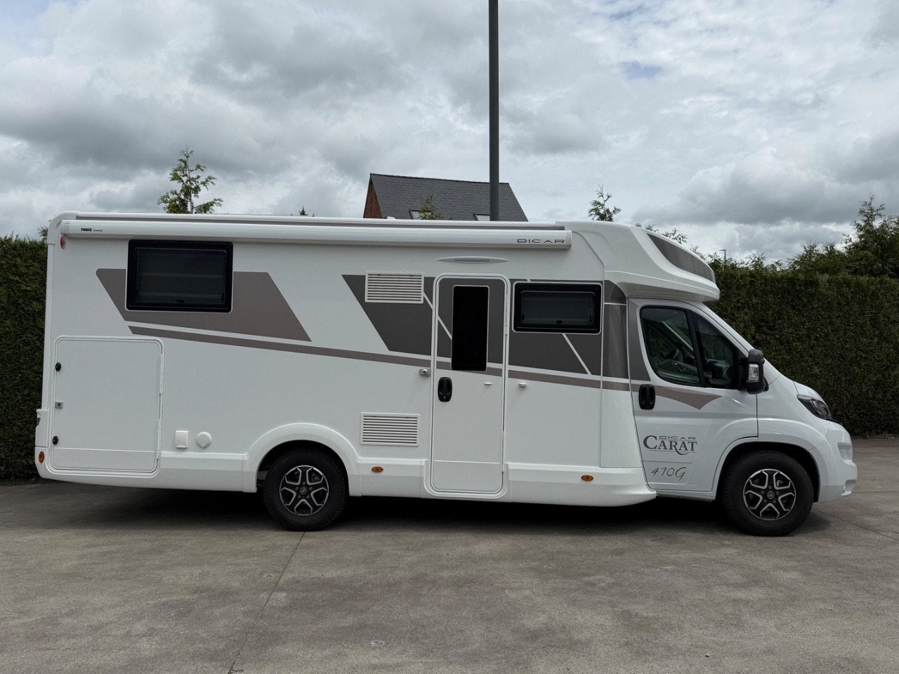 Fiat Ducato McLouis Carat 470 Automaat (bj 2024), Caravans en Kamperen, Automaat, Caméra de recul, Bedrijf, Diesel