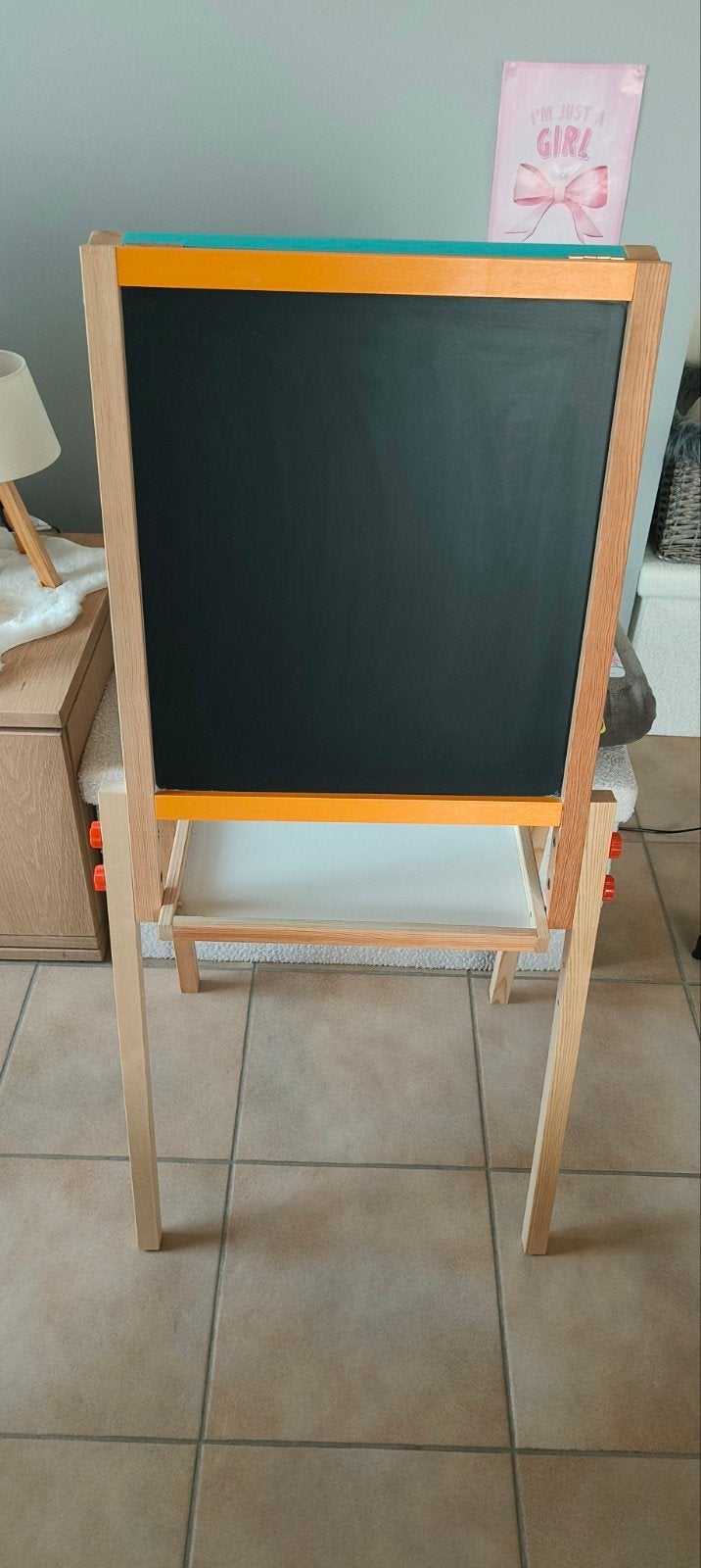 schoolbord kinderen, Ophalen, Mobiel, Gebruikt, Krijtbord