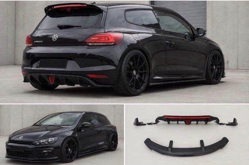 VW Scirocco Spoiler Hoogglans Zwart (2009–2014), Ophalen