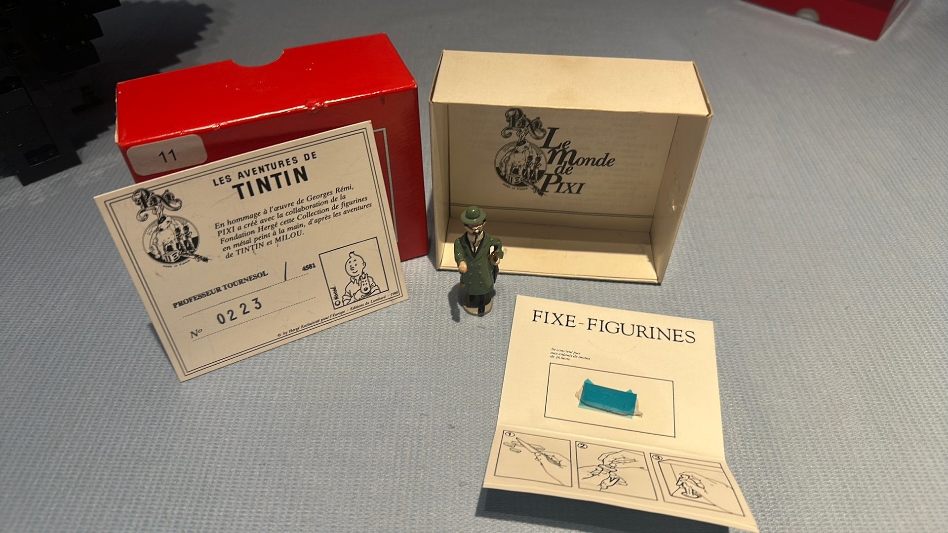 Tournesol, Collections, Enlèvement ou Envoi, Tintin, Neuf, Statue ou Figurine