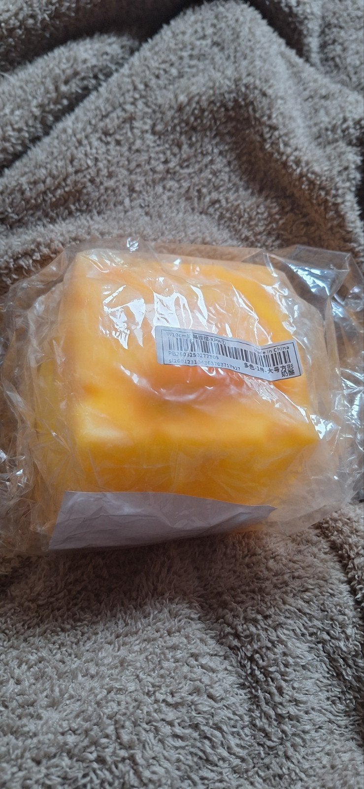 Large Cheese Squishy, Ophalen of Verzenden, Nieuw