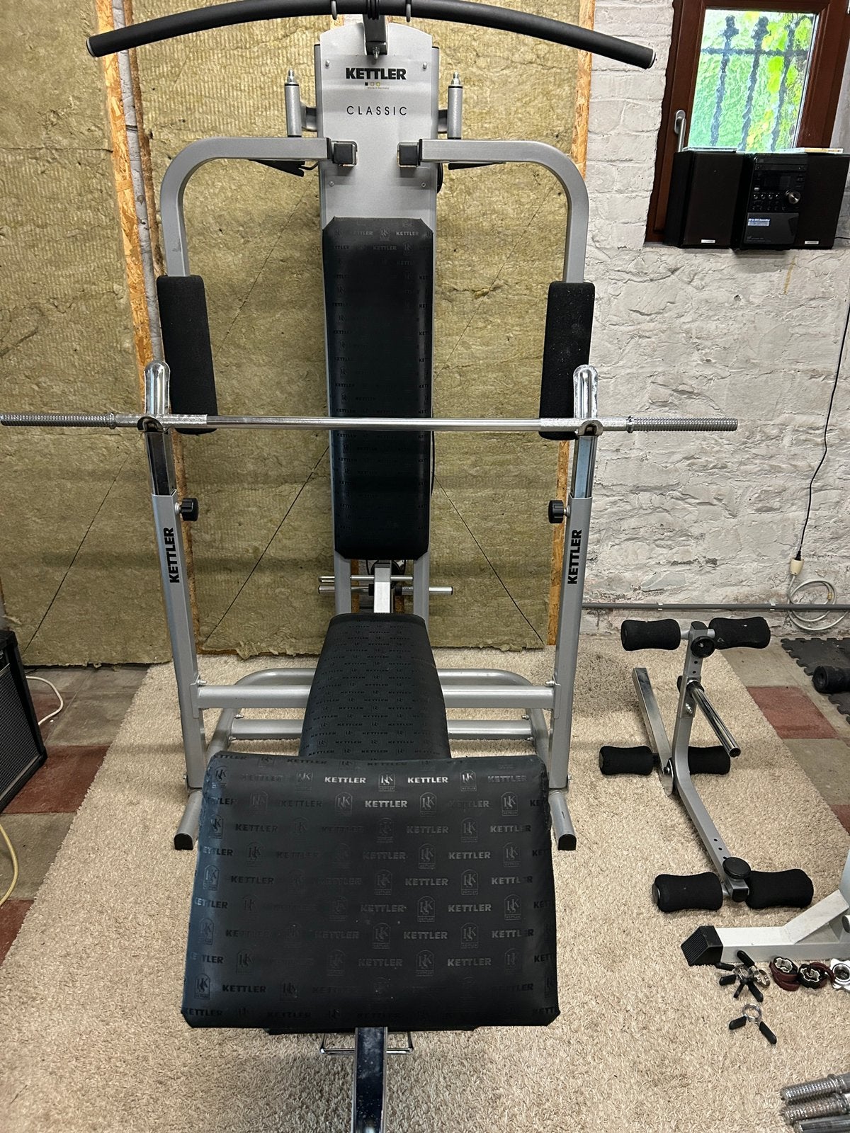 Banc de musculation Ketler, Enlèvement, Utilisé