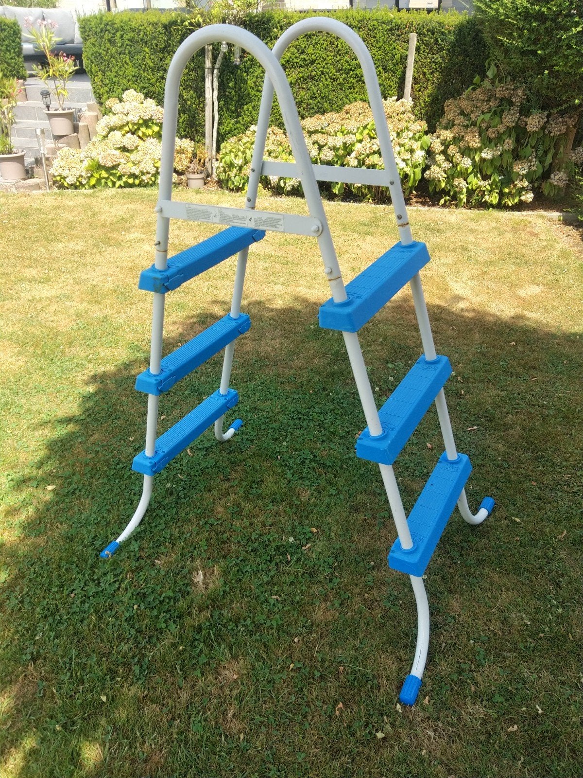 Zwembad laddertje  Intex, Ophalen