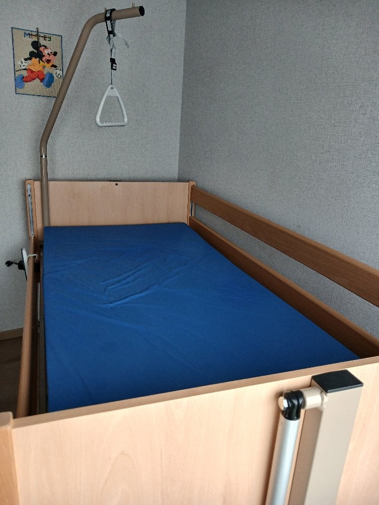Verzorgingsbed, Ophalen, Zo goed als nieuw