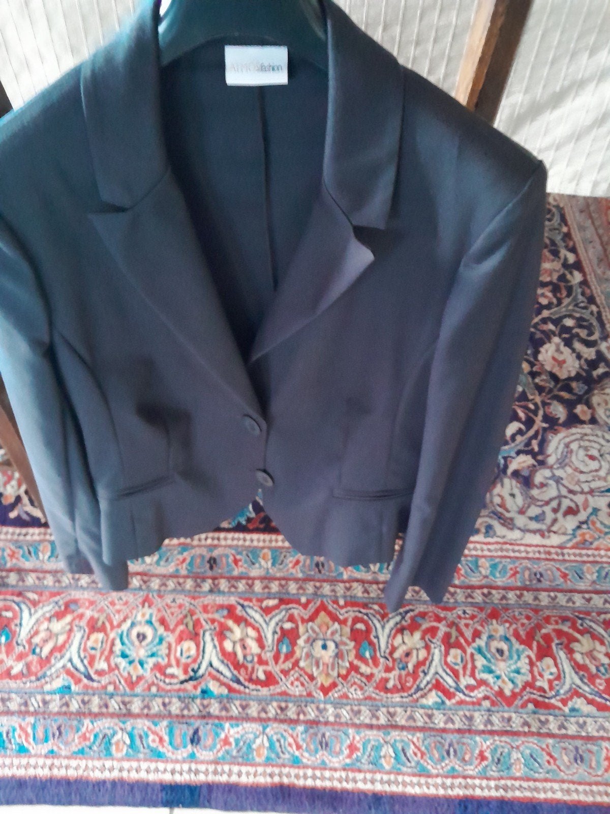 blauwe vest, Ophalen