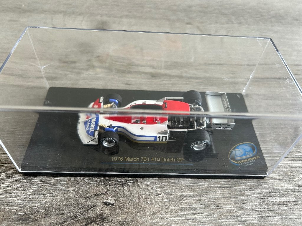 March 761 Ronnie Peterson, Zandvoort 1976 TSM 1/43, Ophalen of Verzenden, Zo goed als nieuw, Auto
