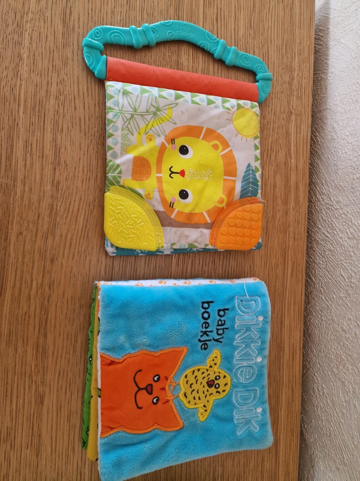 Set van 2 Stoffen Babyboekjes: Dikkie Dik, Ophalen